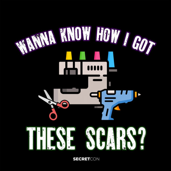 Cosplay Scars T-Shirt - Image 2